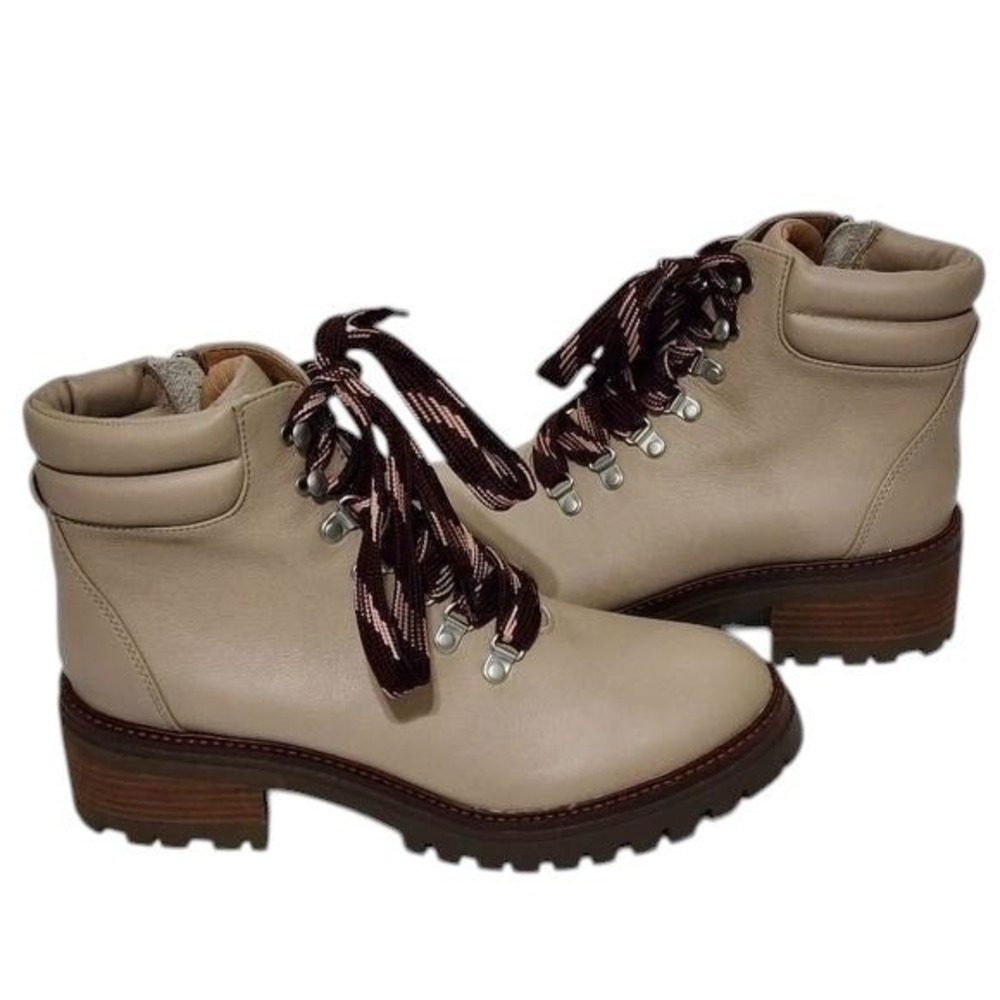GENTLE Souls Signature Brenna Brooklyn Lace-Up lug sole boots size 10 new!!!